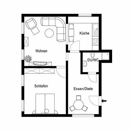 Ferienwohnung Gruner Weg - #40234 Eckernförde